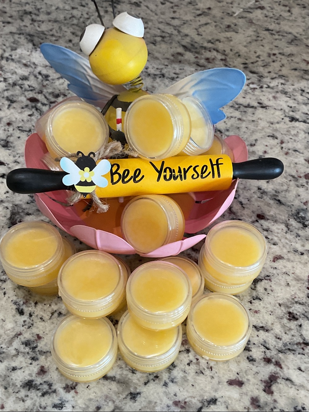 Natural Beeswax Lip Balm - ORANGE SCENT